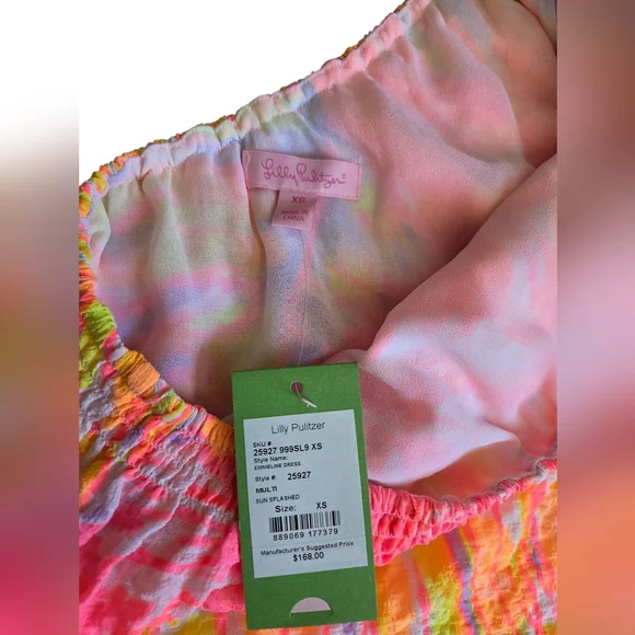 Lilly Pulitzer Pink and Orange Dress - Picture 4 of 7